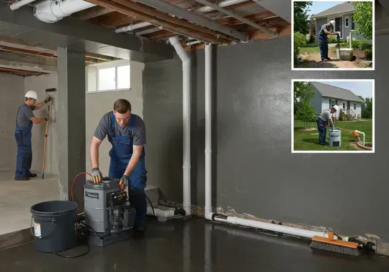 Basement Waterproofing and Flood Prevention process in Plainview, NE